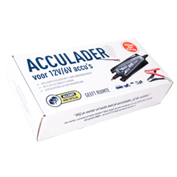Acculader verpakking allsafe